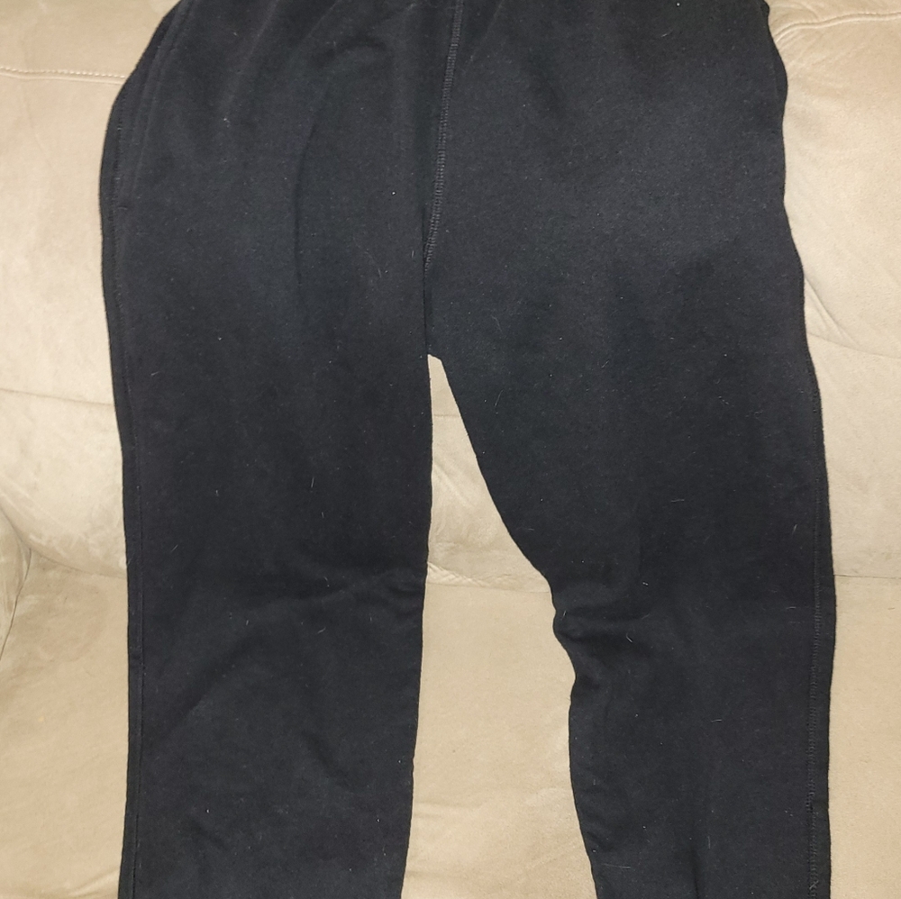 TC Black Sweatpants Relaxed Fit Joggers